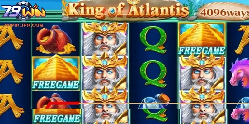 Nắm chắc luật chơi để tăng cơ hội chiến thắng CQ9 King of Atlan