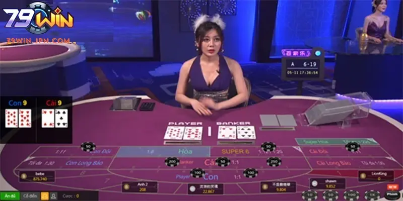 Thao tác trực tiếp cùng những dealer xinh đẹp